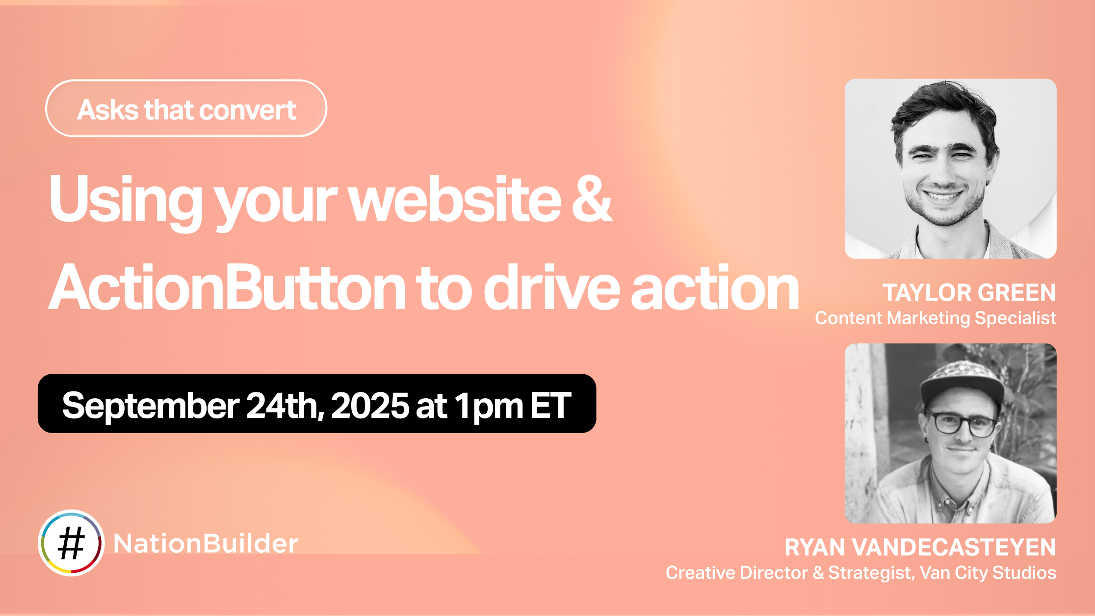 Asks that convert: Using your website & ActionButton to drive action